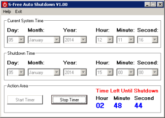 S-Free Auto Shutdown V1.00
